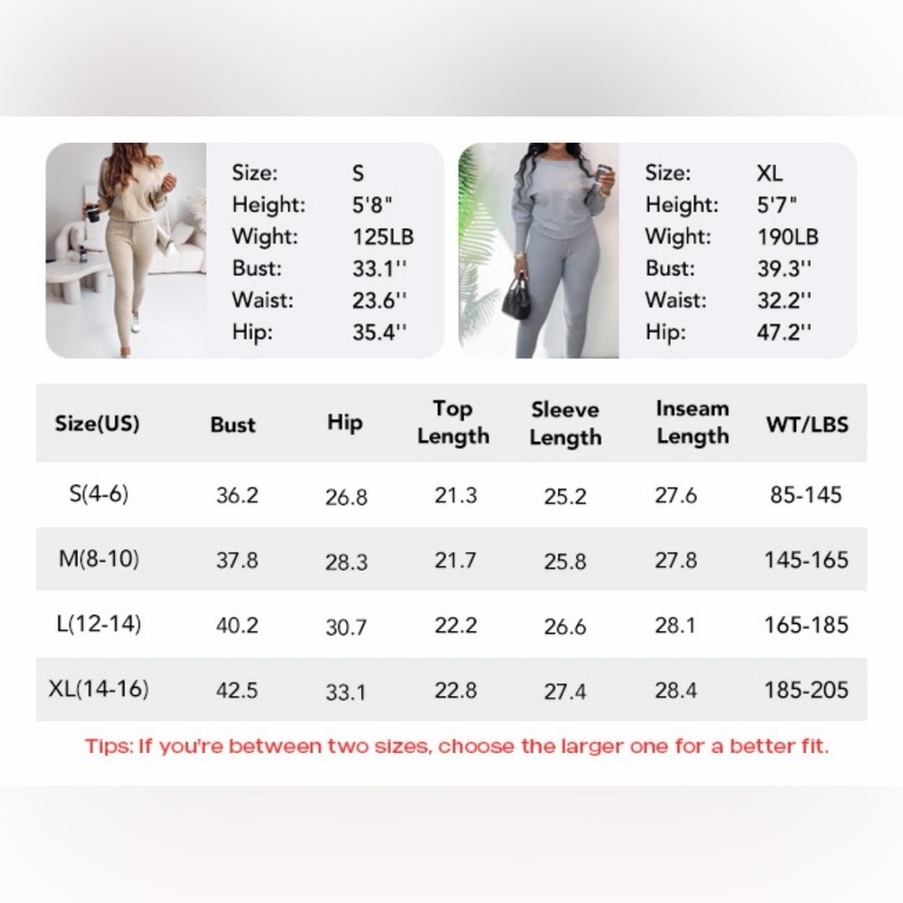 🆕Stylish Knit Sweater and Pants Set - Picture 2 of 2